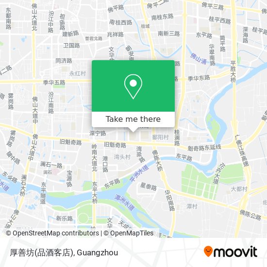 厚善坊(品酒客店) map