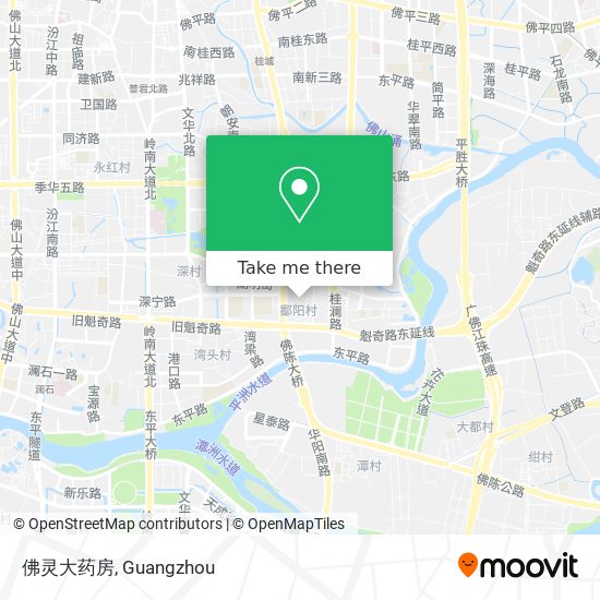 佛灵大药房 map