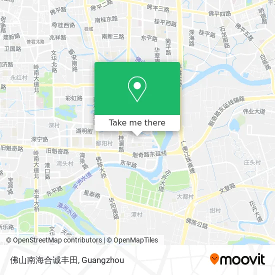 佛山南海合诚丰田 map