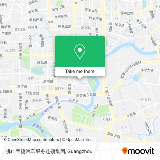 佛山宝捷汽车服务连锁集团 map