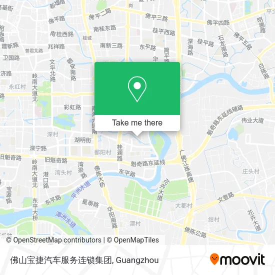 佛山宝捷汽车服务连锁集团 map