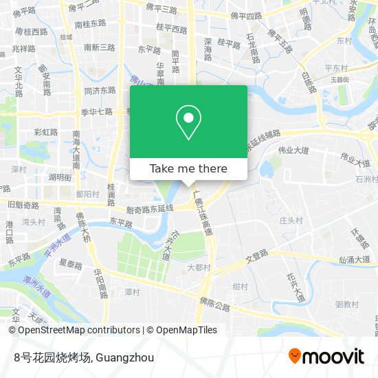 8号花园烧烤场 map