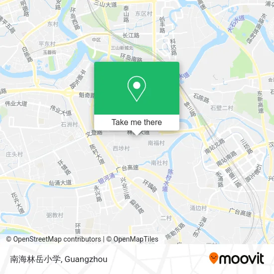 南海林岳小学 map