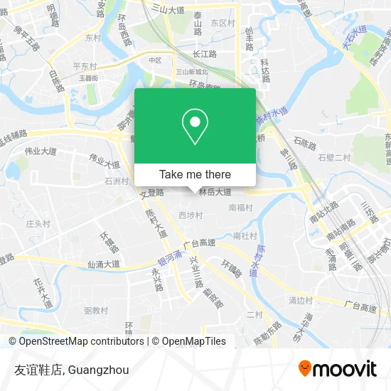 友谊鞋店 map