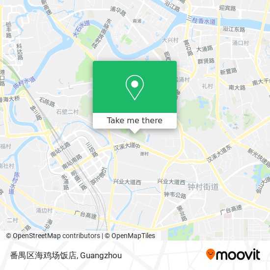 番禺区海鸡场饭店 map