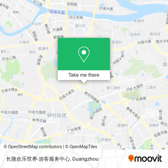 长隆欢乐世界-游客服务中心 map