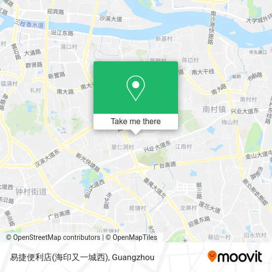 易捷便利店(海印又一城西) map