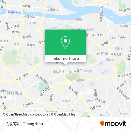 长阪寿司 map