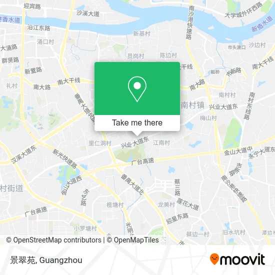 景翠苑 map
