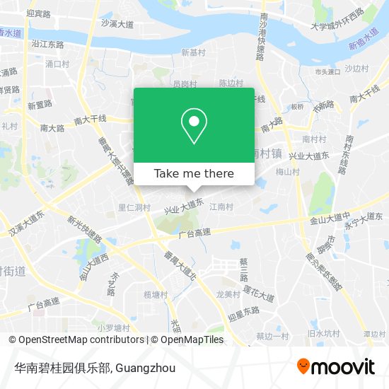 华南碧桂园俱乐部 map