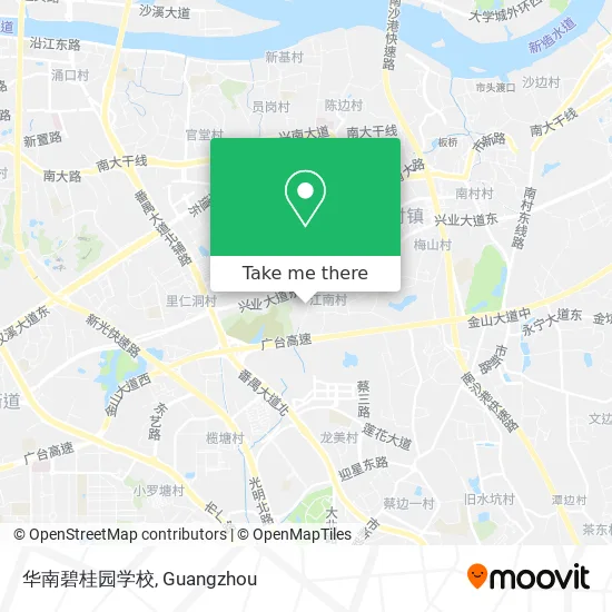 华南碧桂园学校 map