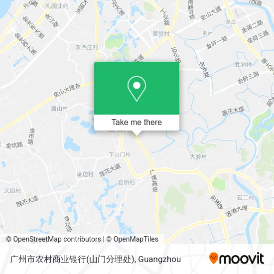 广州市农村商业银行(山门分理处) map