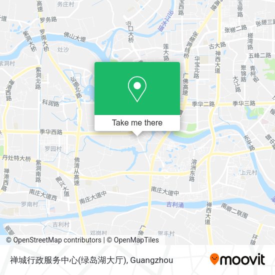 禅城行政服务中心(绿岛湖大厅) map