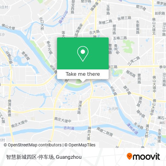 智慧新城四区-停车场 map