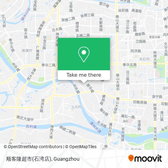 顺客隆超市(石湾店) map
