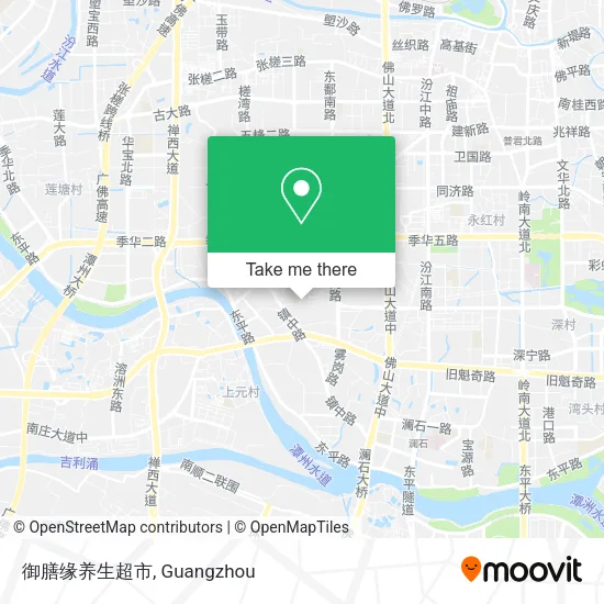 御膳缘养生超市 map