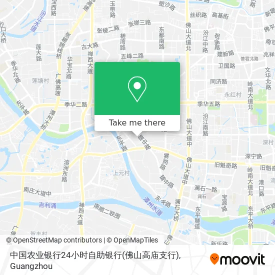 中国农业银行24小时自助银行(佛山高庙支行) map