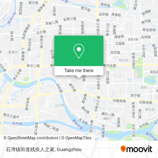 石湾镇街道残疾人之家 map