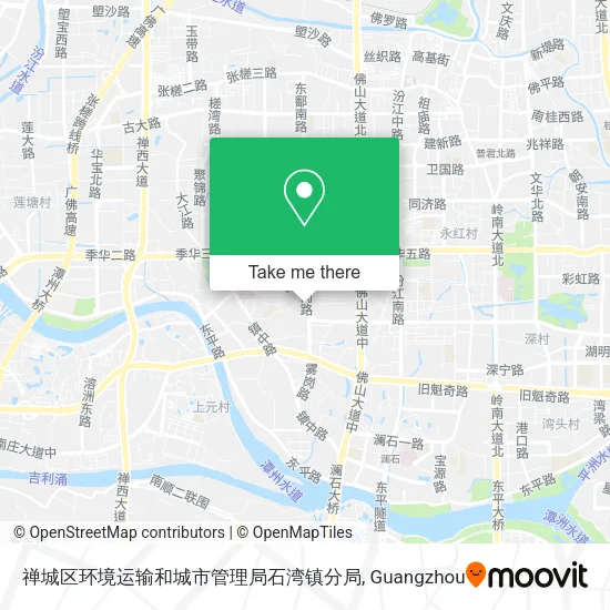 禅城区环境运输和城市管理局石湾镇分局 map