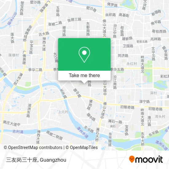 三友岗三十座 map