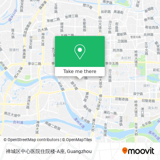 禅城区中心医院住院楼-A座 map