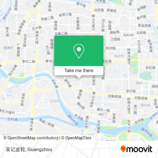 富记皮鞋 map