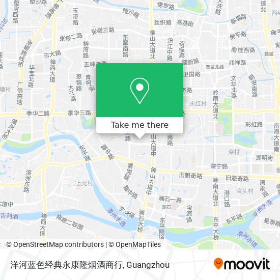 洋河蓝色经典永康隆烟酒商行 map