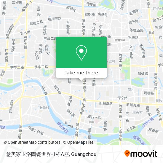 意美家卫浴陶瓷世界-1栋A座 map
