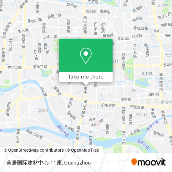 美居国际建材中心-11座 map