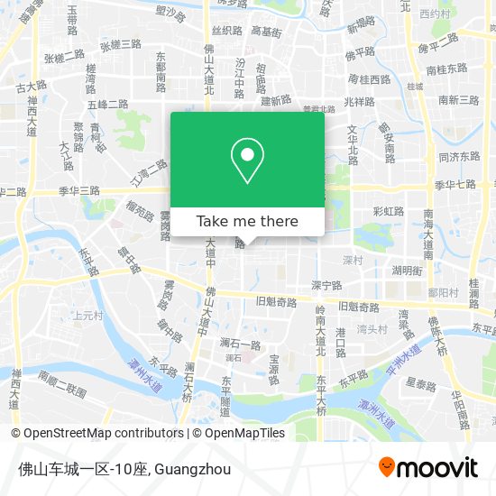 佛山车城一区-10座 map