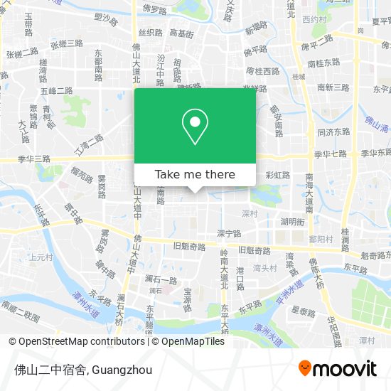 佛山二中宿舍 map