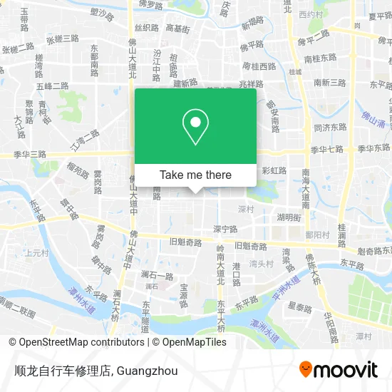 顺龙自行车修理店 map