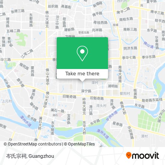 岑氏宗祠 map