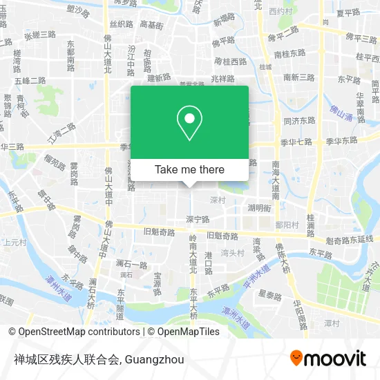 禅城区残疾人联合会 map