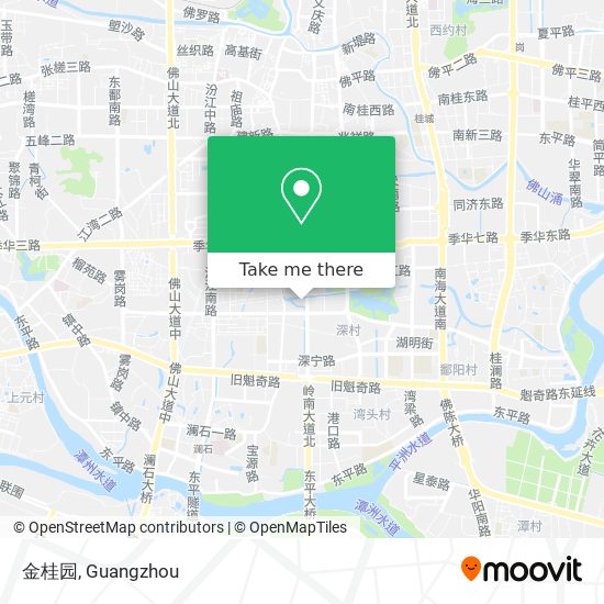 金桂园 map