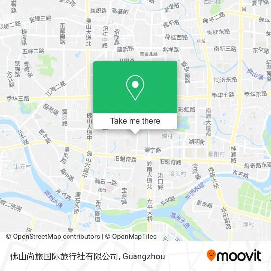 佛山尚旅国际旅行社有限公司 map