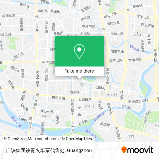 广铁集团铁青火车票代售处 map