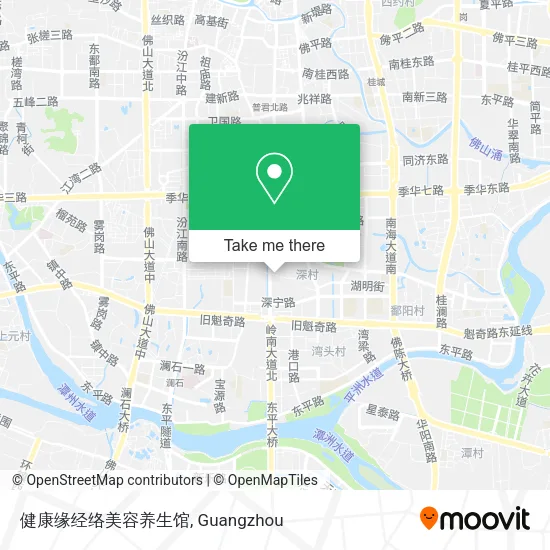 健康缘经络美容养生馆 map