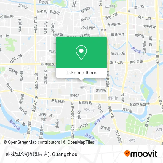 甜蜜城堡(玫瑰园店) map