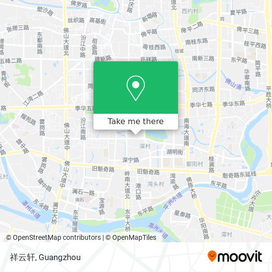 祥云轩 map