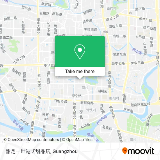 甜足一世港式甜品店 map