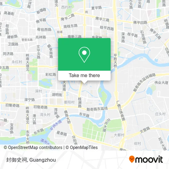 封御史祠 map