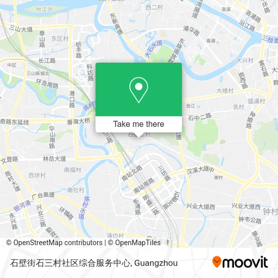 石壁街石三村社区综合服务中心 map