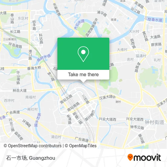 石一市场 map