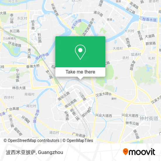 波西米亚披萨 map