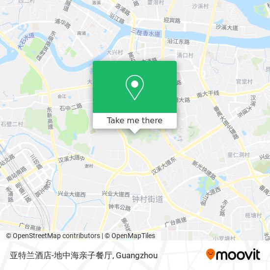 亚特兰酒店-地中海亲子餐厅 map