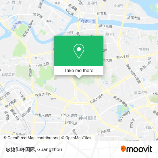 敏捷御峰国际 map