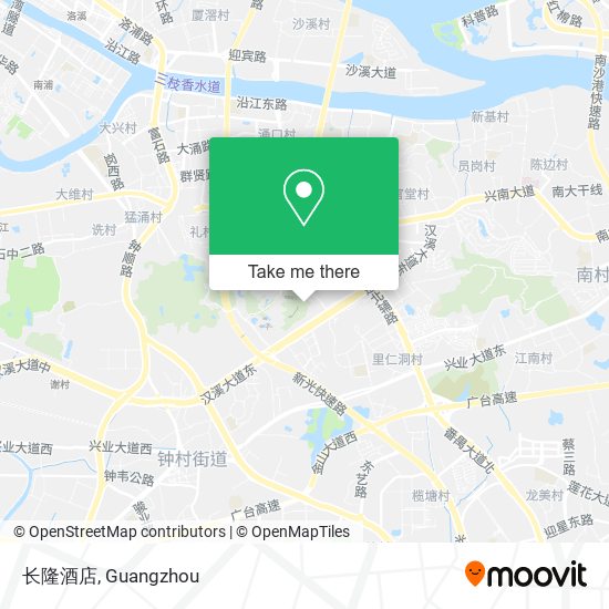 长隆酒店 map