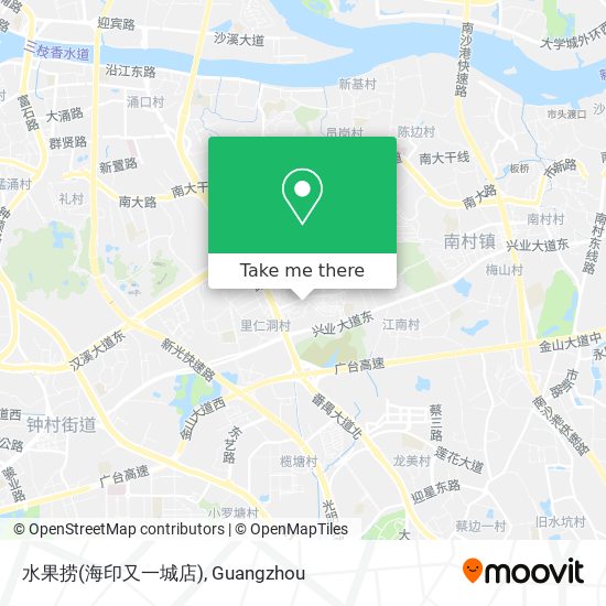 水果捞(海印又一城店) map