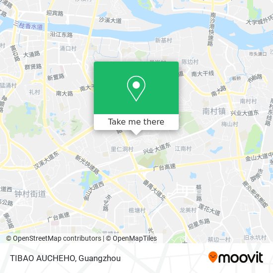 TIBAO AUCHEHO map